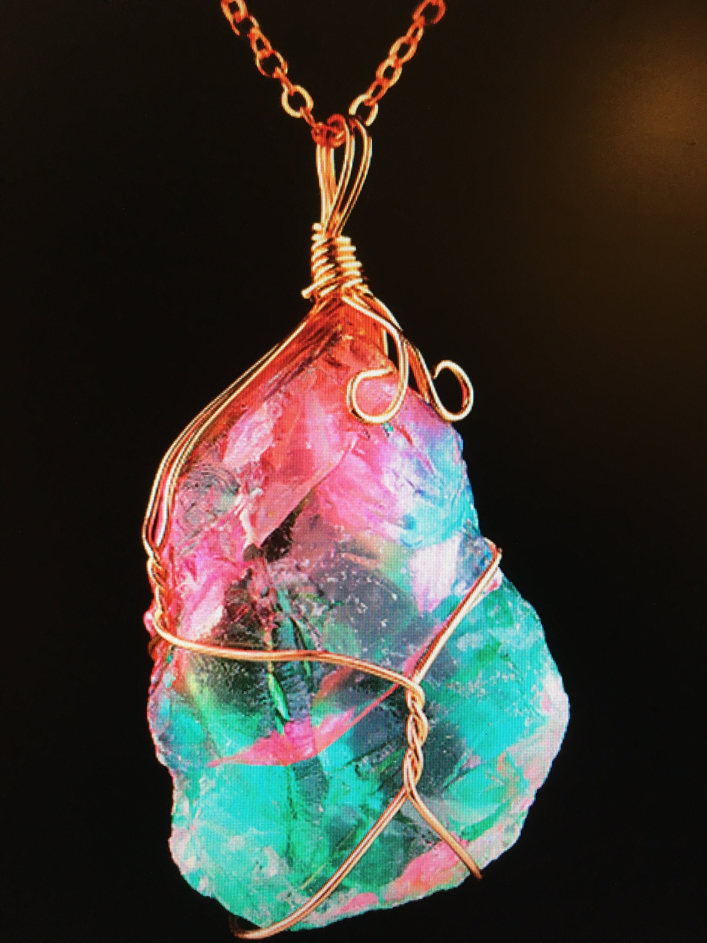 Beautiful Crystal Necklace Pendant 
