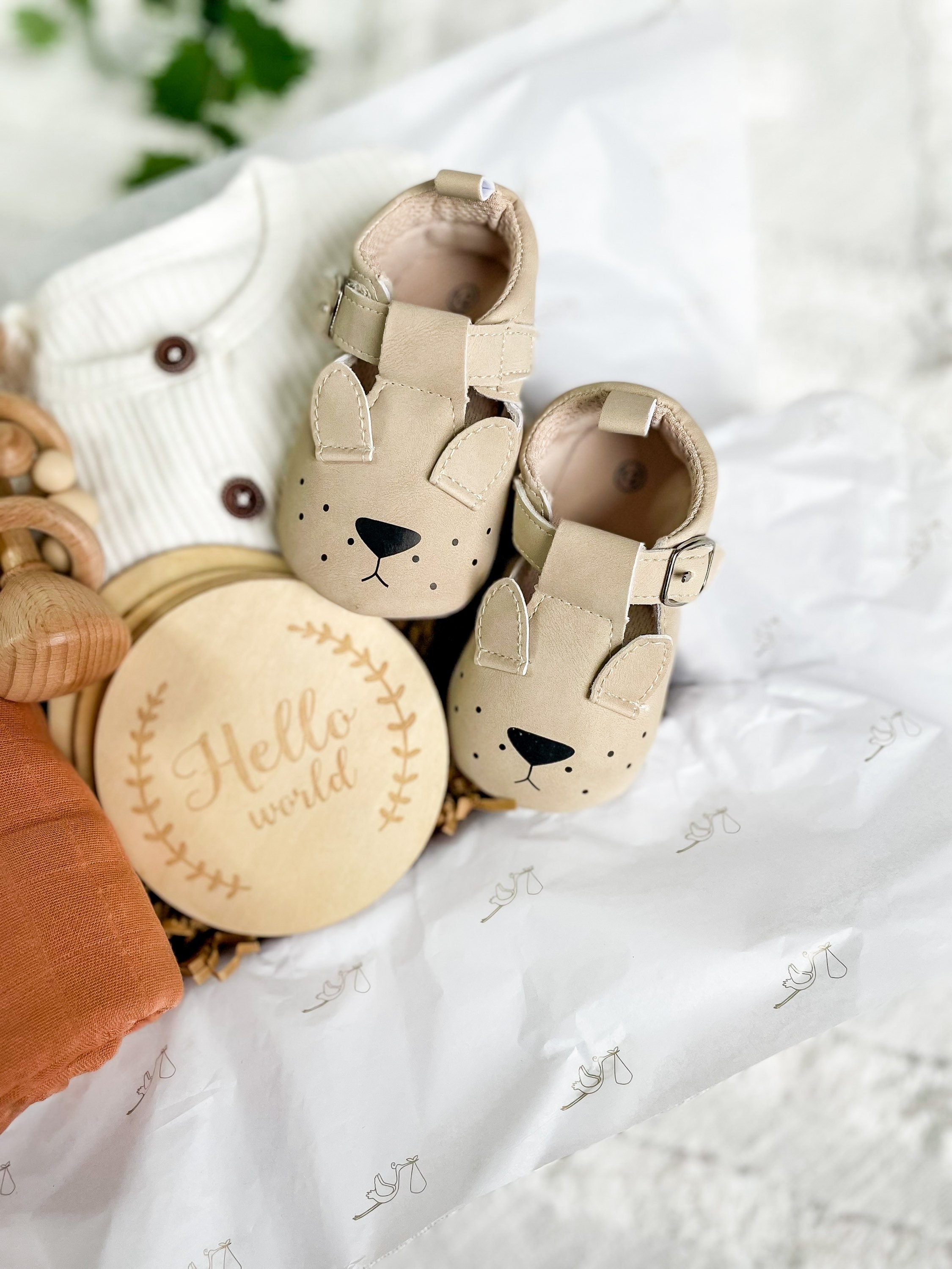 Baby Gift Box New Baby Gift Basket Woodland Baby Gift Set Etsy Canada