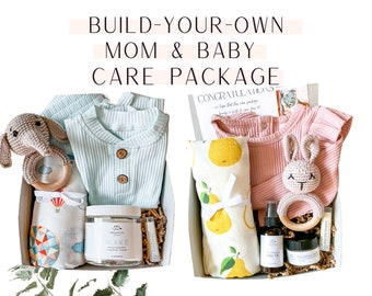 Baby gift box, Expecting mom gift, New mom gift basket, New mom care package, Baby boy gift basket, New mom gift box, Baby girl gift basket