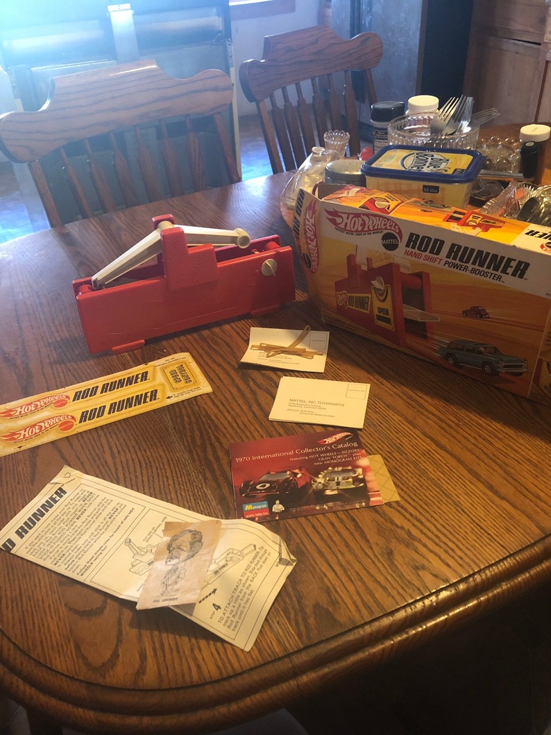Vintage Hot Wheels Rod Runner Hand Shift Power-Booster