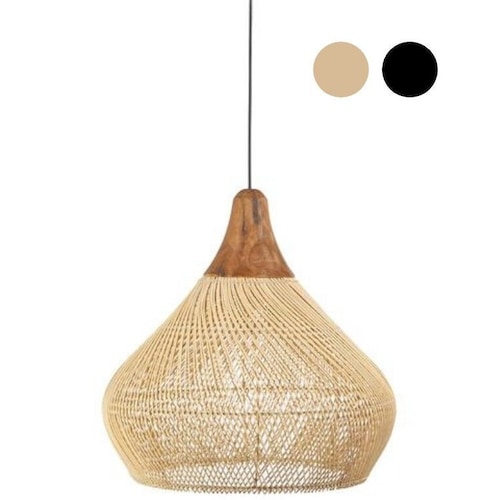 Bell Lamp 40cm Small Rattan Shade Light Fitting Bell Lamp 40cm Small Rattan Shade, Small Pendant Lamp Shade