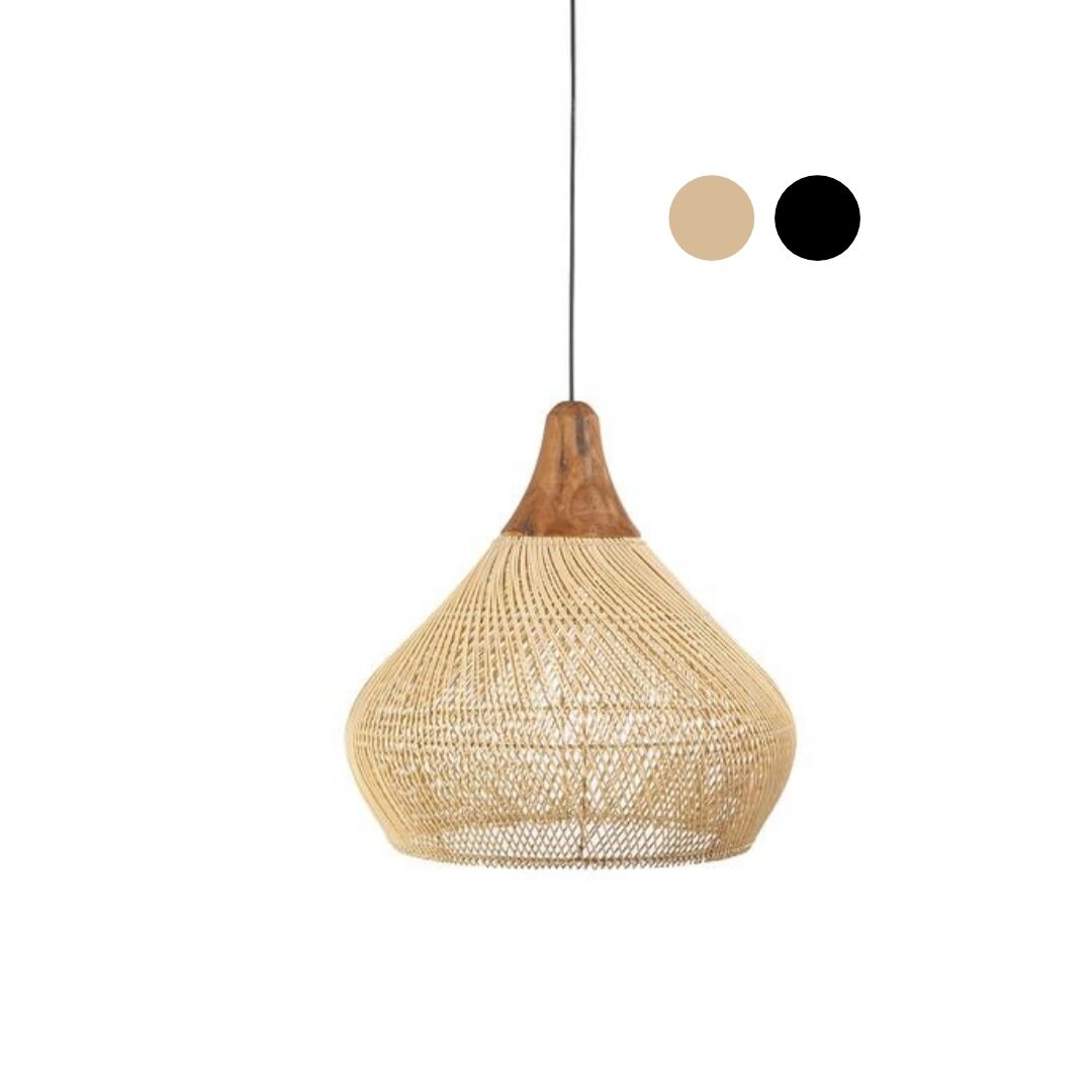 Bell Lamp 60cm Large Rattan Lamp Shade 