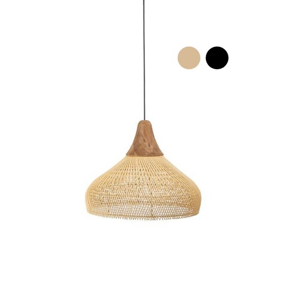 Tuba Lamp Large Rattan Lamp Shade Light Fitting Wicker Lamp Rustic Pendant Light Natural Rattan Chandelier Boho Pendant Light Etsy