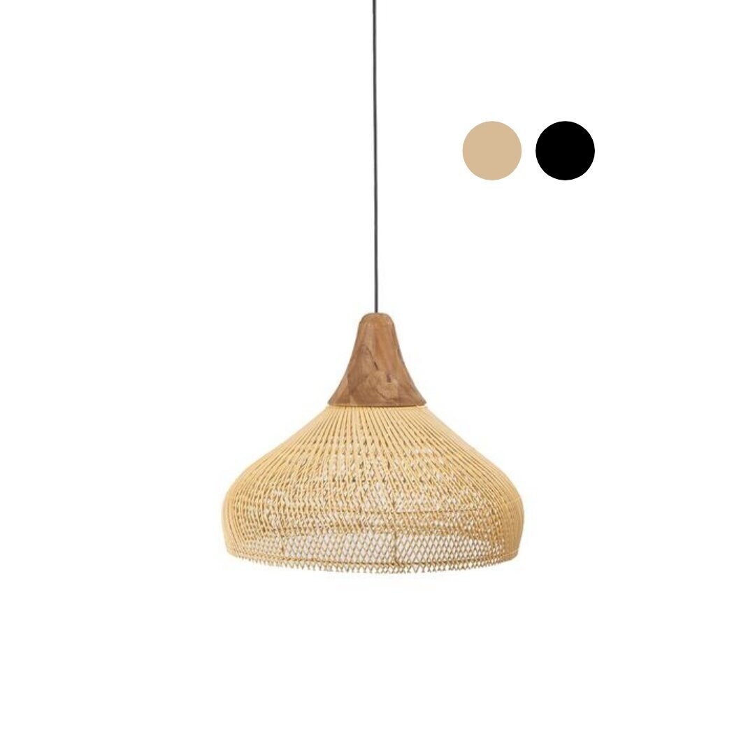 Tuba Lamp Large Rattan Lamp Shade 