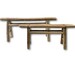 Skinny Antique Chinese Benches - Side Struts | Rustic Bench | Chinese Bench | Antique Wooden Bench | Rustic Benches 