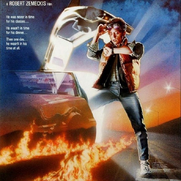 Back To The Future Movie Poster(24"x36")