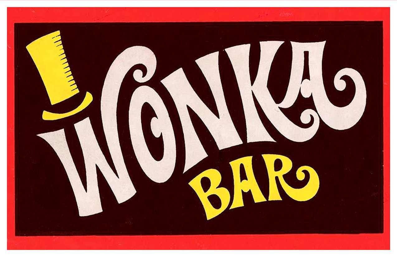 Wonka Bar Etsy