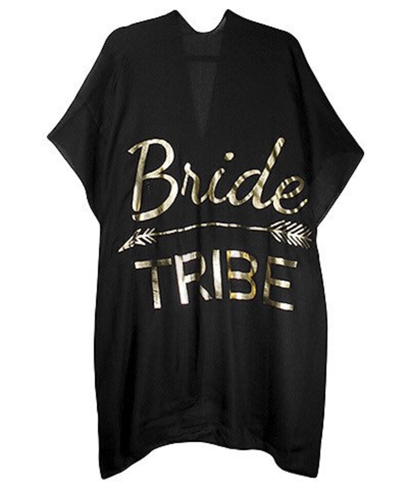 Bridal Party Swimsuit Cover Up Kimono / Bride / Bride Tribe / Etsy
