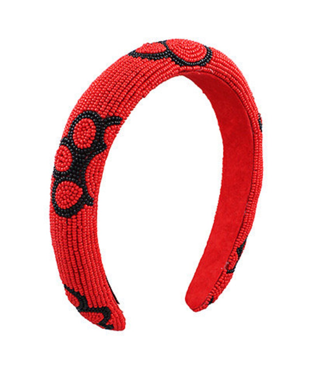 Game Day Striped Beaded Headband main image 0