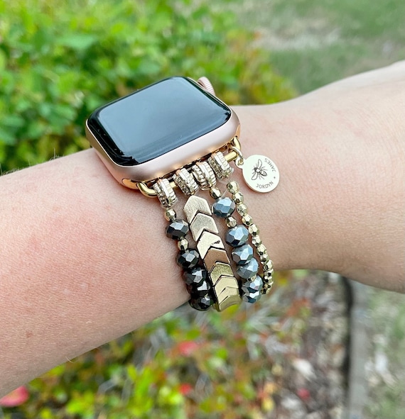 NEW Boho Beaded Luxury Apple Watch Band Amazon.com: KOREDA Boho Leather Bracelet Compatible for  main image 2