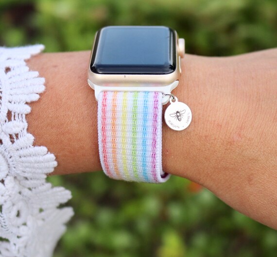 rainbow apple watch band 38mm