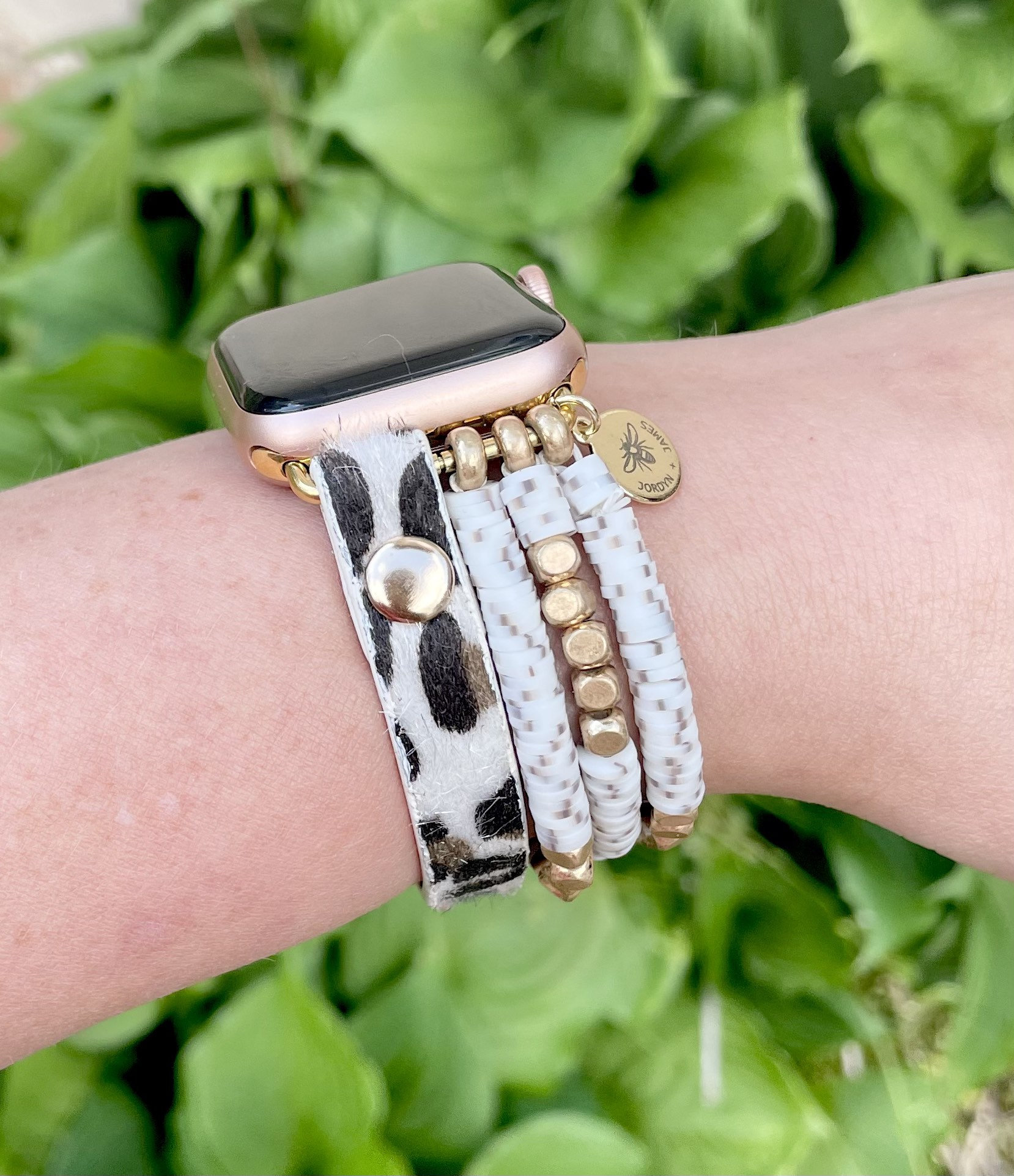 Upcycled Apple Smartwatch Watch Band – The Vintage Leopard