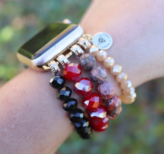 Beaded watch bracelet store
