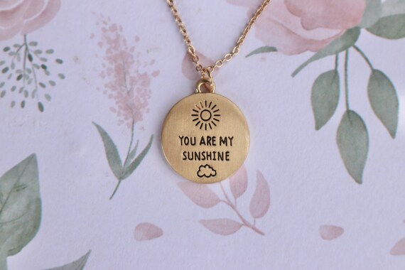 Riley Watson Jewellery Olivia® Personalized Sunshine Necklace