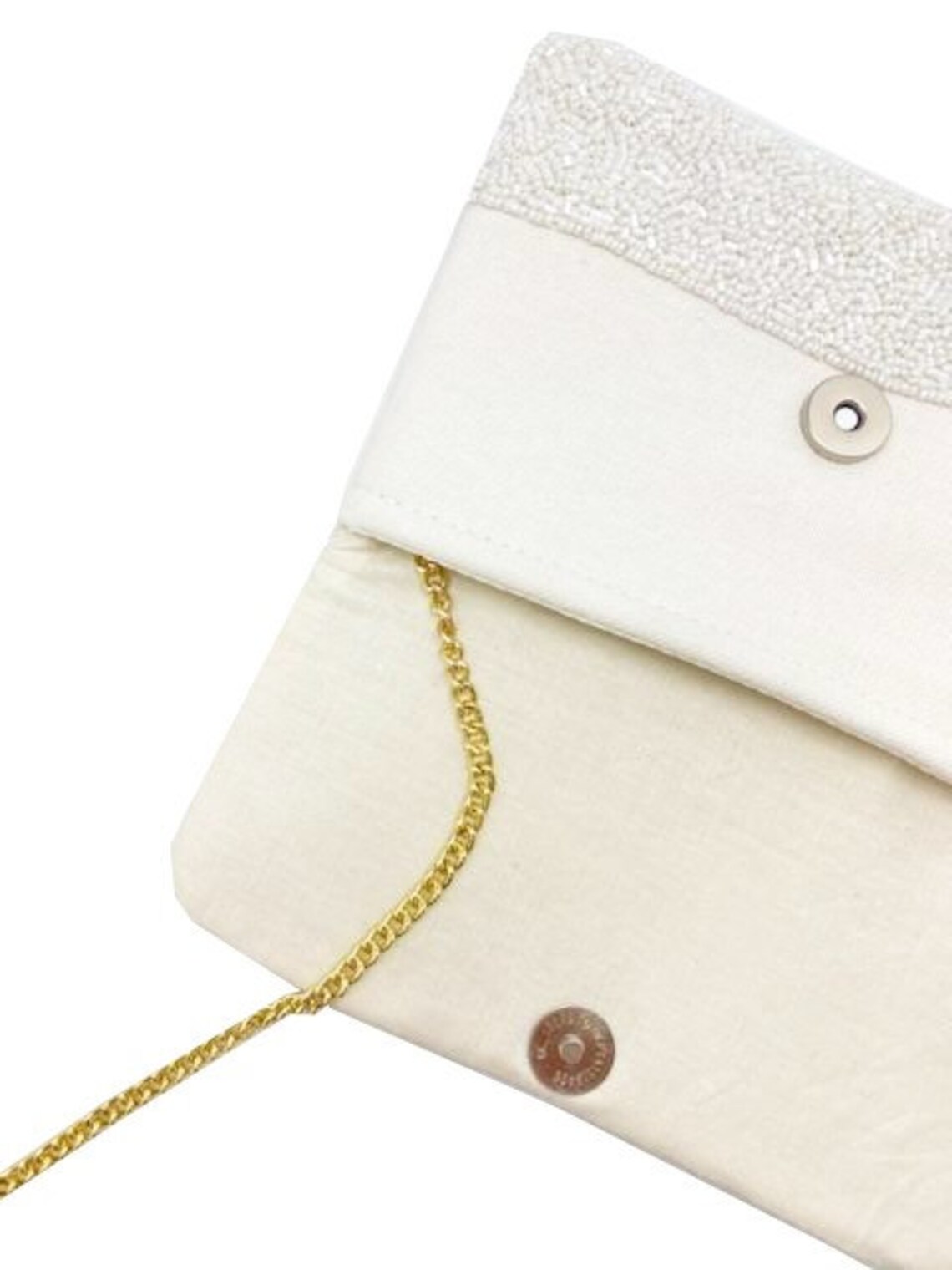 Beaded Bride Clutch main image 0