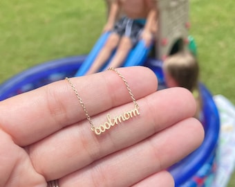 Cool Mom Necklace - Etsy