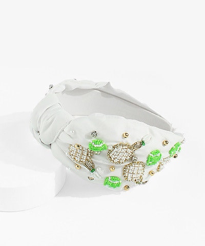 Paparazzi Green Headband White Rhinestone Paparazzi Green Headband White Rhinestone