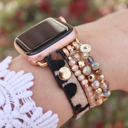 Beaded Watch Band / Compatible With Apple / 38mm 40mm / Smart Etsy