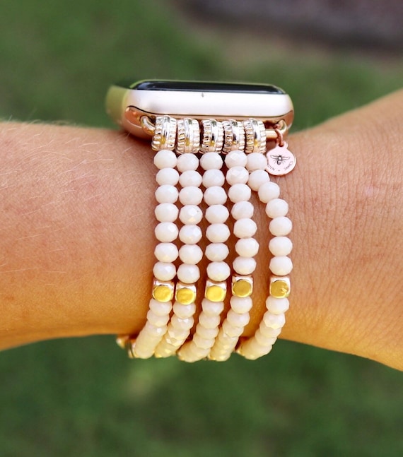 Beaded Apple Watch Band / 38mm 40mm 41mm / Smart Watch  display picture 2
