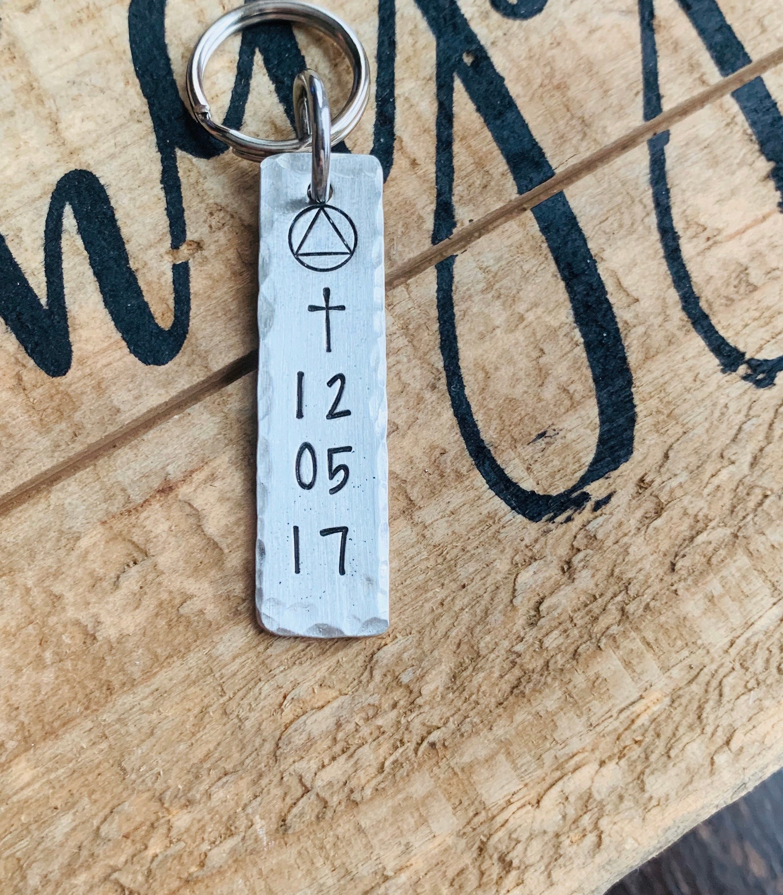 Sobriety Gift Recovery Gifts for Men Sober Date Sobriety Etsy