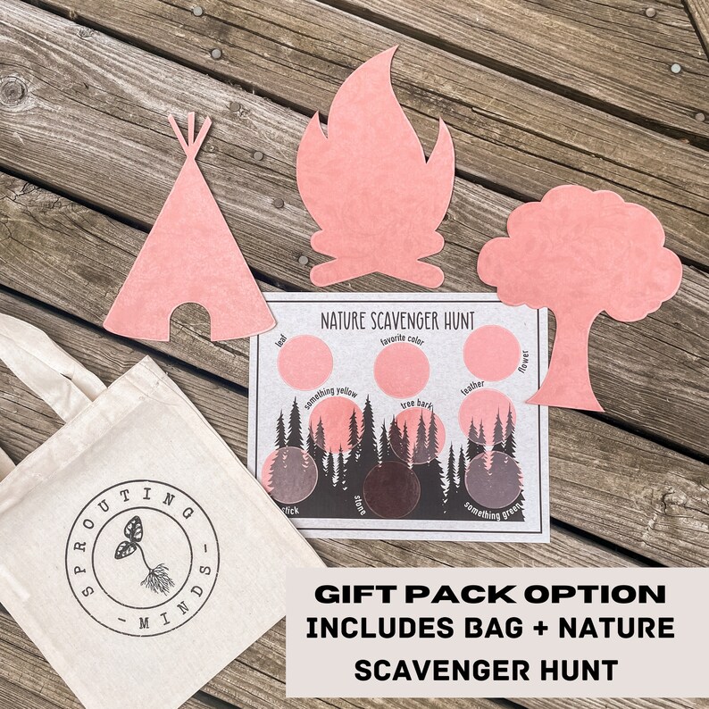 Camping Craft Kit Nature Kit Nature Craft Outdoor Craft Etsy