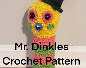 Trolls Mr Dinkles Amigurumi crochet pattern