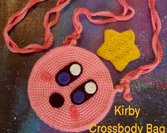 Kirby Crossbody Bag with Star Wallet Crochet Pattern