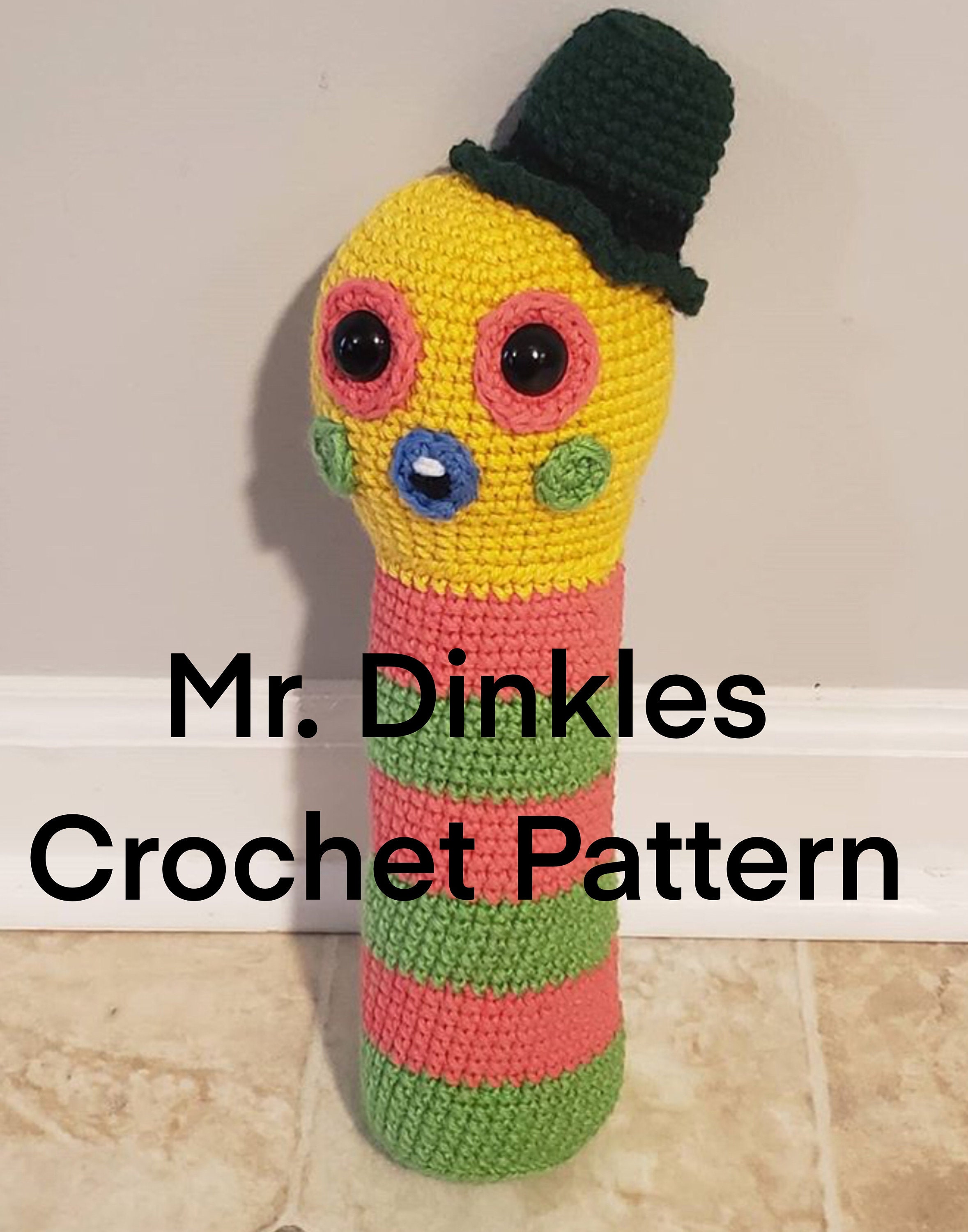 Trolls Mr Dinkles Amigurumi crochet pattern Etsy