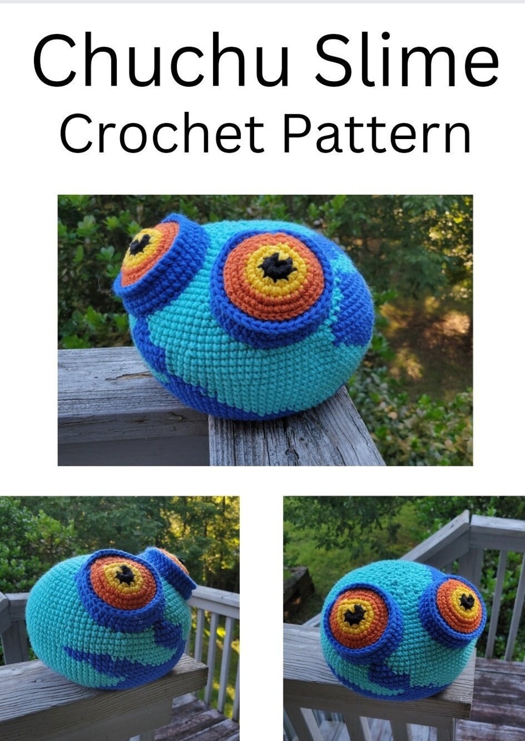 Zelda Tears of the Kingdom Chuchu Slime Crochet Pattern - Etsy