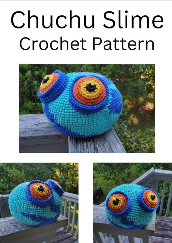 Zelda Tears of the Kingdom Chuchu Slime Crochet Pattern - Etsy