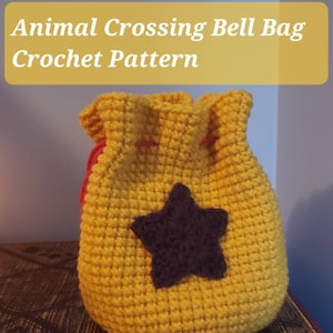 Schema all'uncinetto per principianti per borsa a campana Animal Crossing