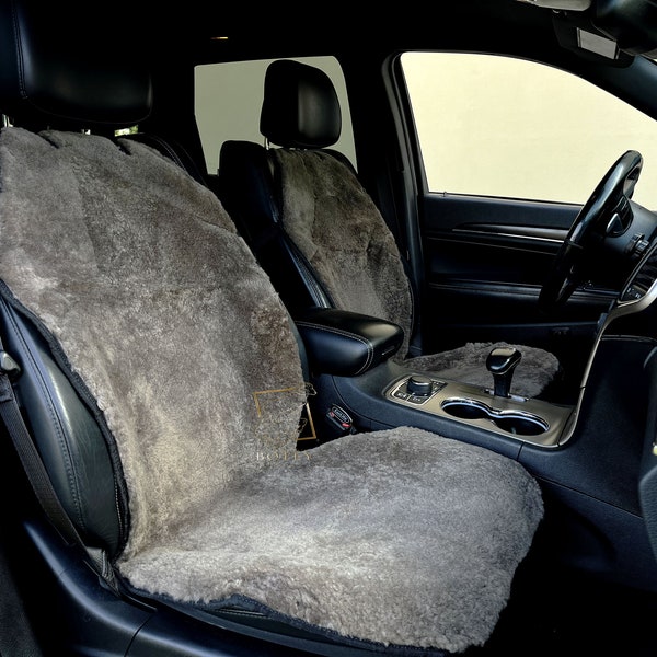 Sheepskin Car Seat Cover for all car brands, Wool Car Seat, Sheepskin Car Seat Covers - Shortwool