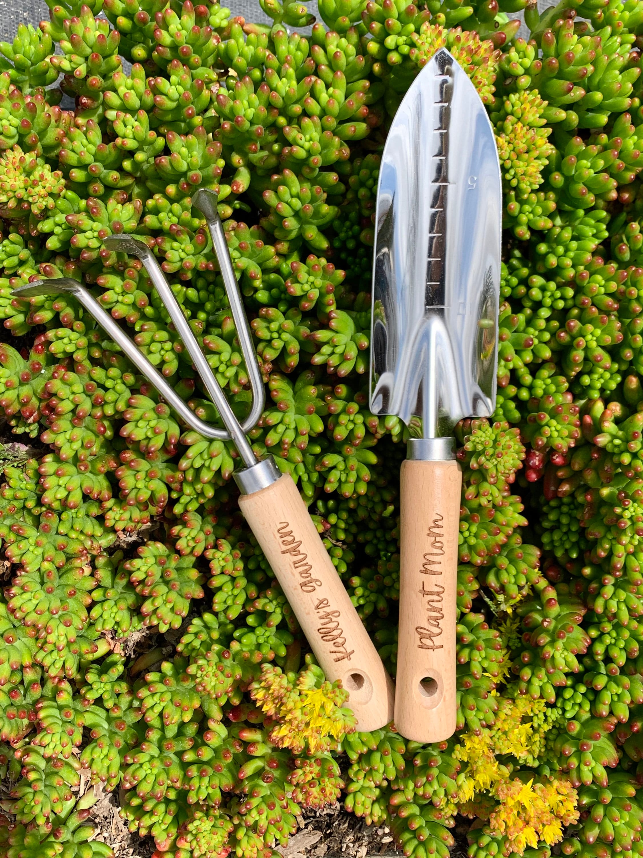 Personalized 4 Piece Engraved Gardening Tool Kit Custom Etsy