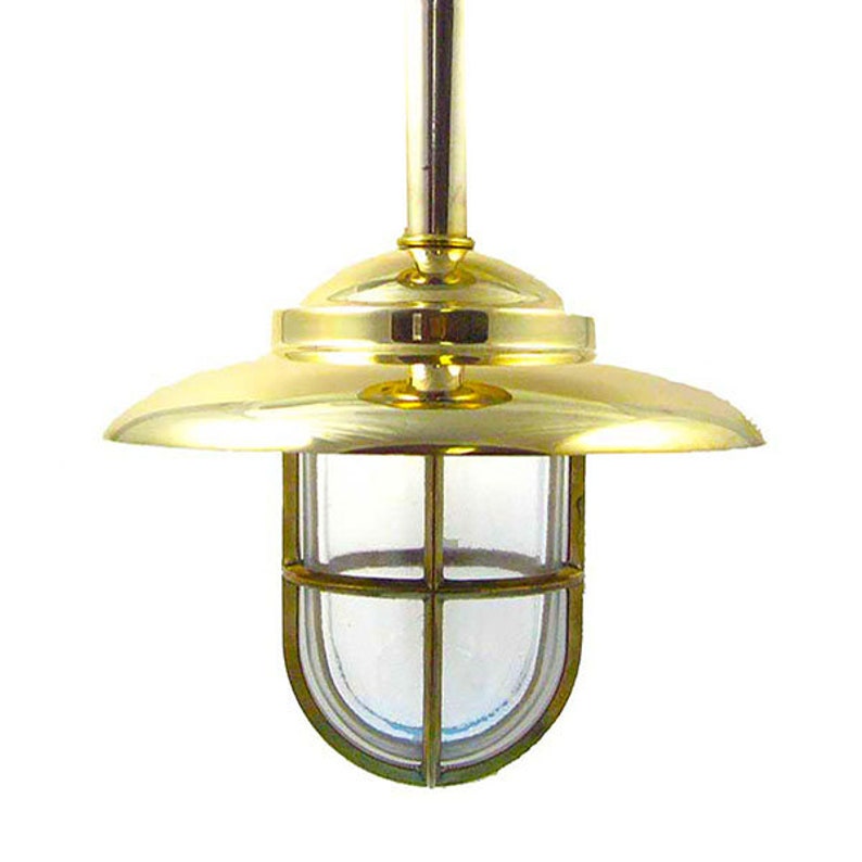 Nautical Pendant Light solid Brass UL Listed Etsy