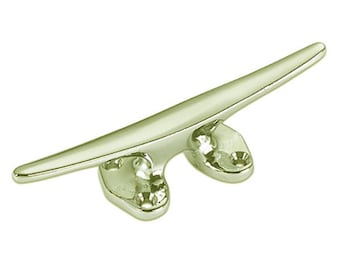 Solid Brass Nautical Cleat Hook by Shiplights