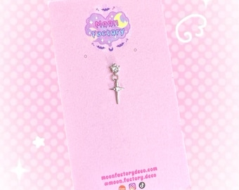 Y2k star stud stainless steel earring coquette jewelry dainty cross earring soft goth jewelry fairy grunge
