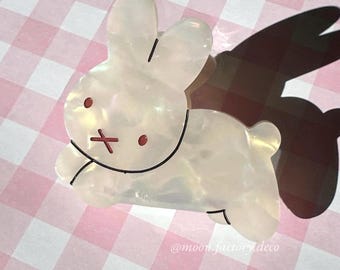 Fermaglio per capelli a forma di coniglietto Kawaii, accessori per capelli da civetta anni 2000