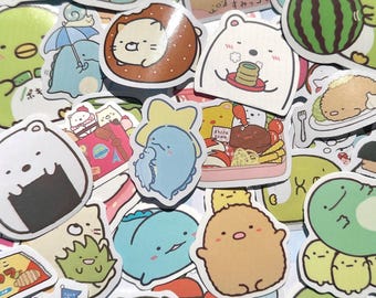 Sumiko kawaii heisei retro stickers junk journal stickers mystery aesthetic sticker pack of 10 for Journaling, Planners, Scrapbooking
