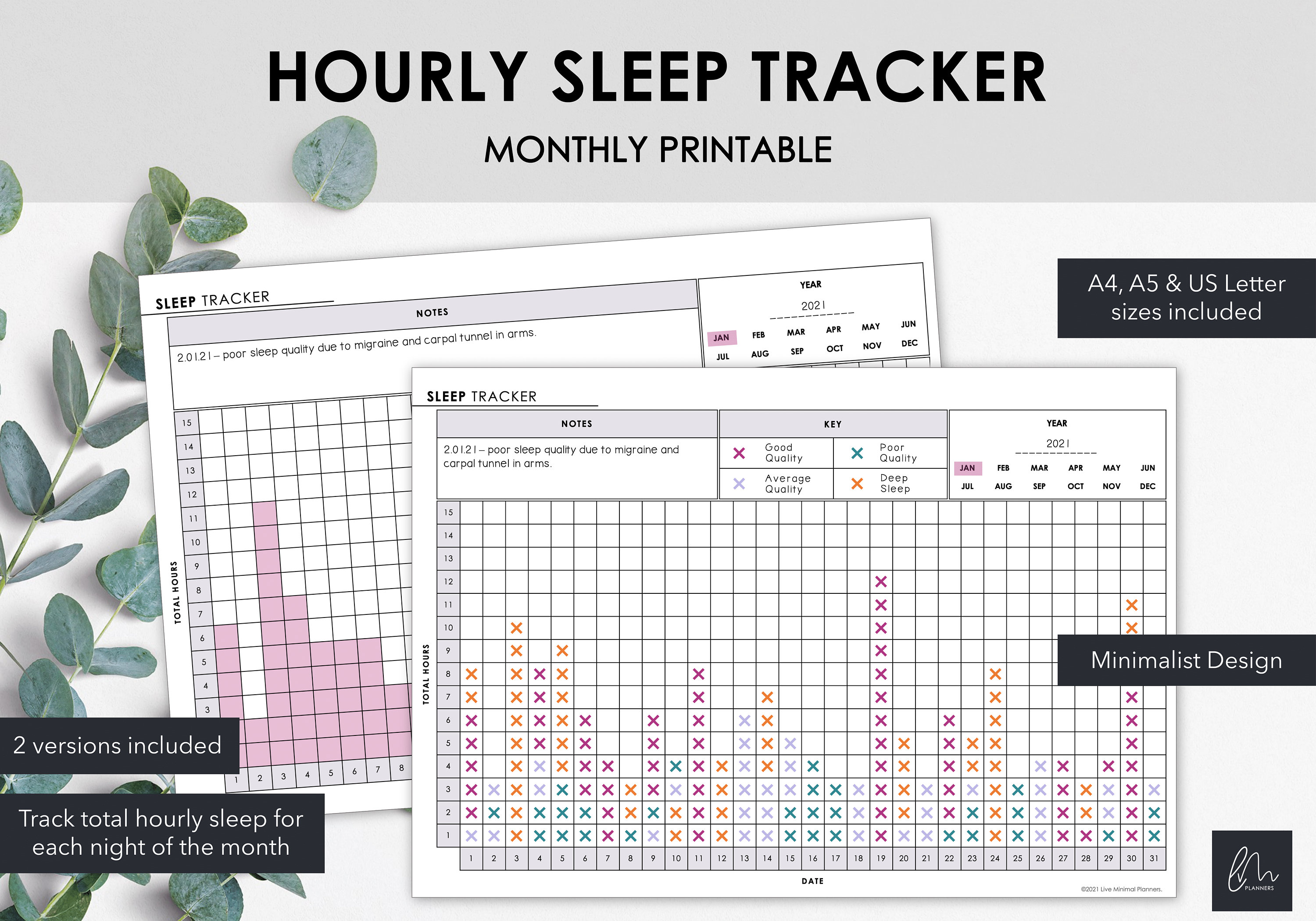 Tracker pages. Study tracker.