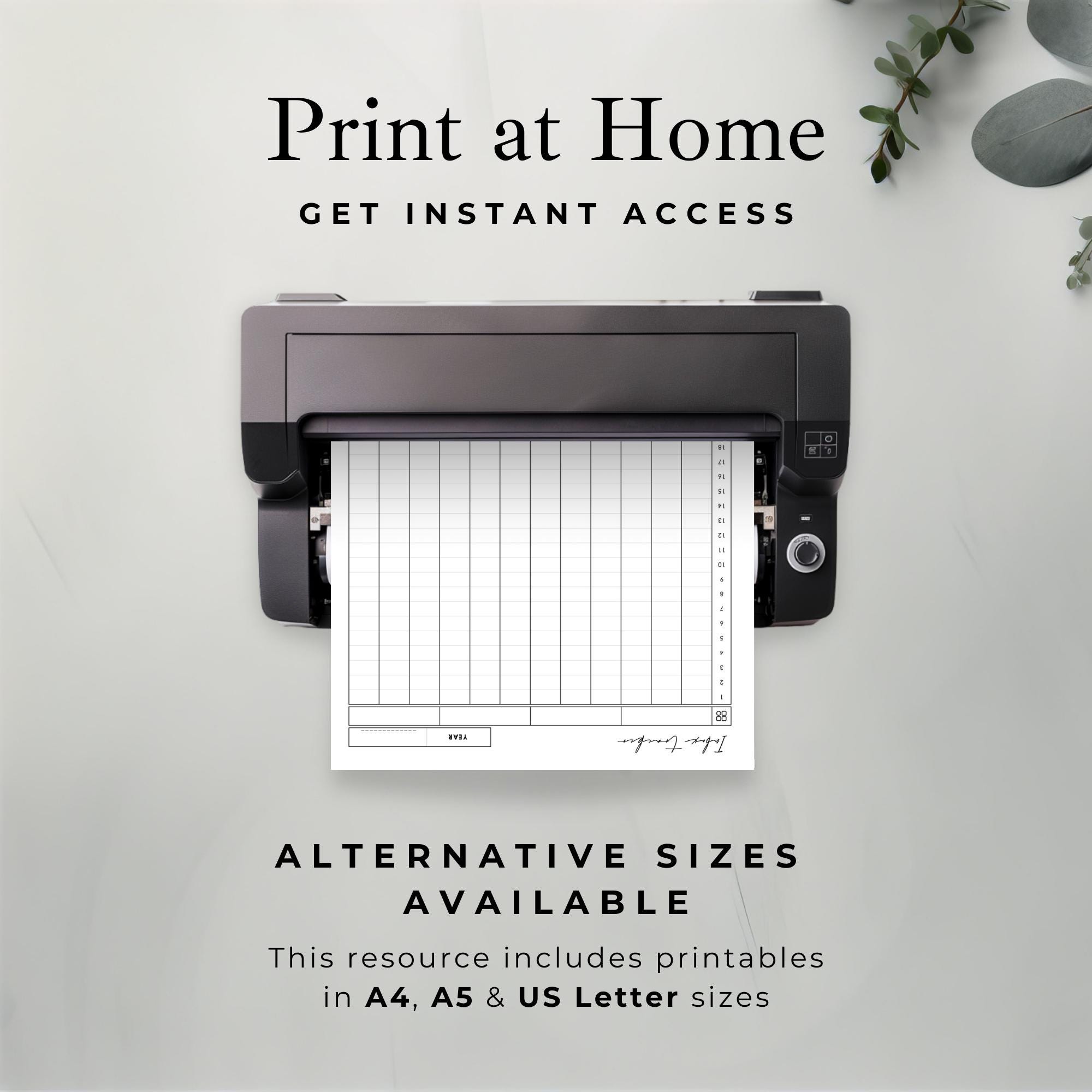 Printable and Fillable Inbox Tracker, A5 Printable Planner Insert ...