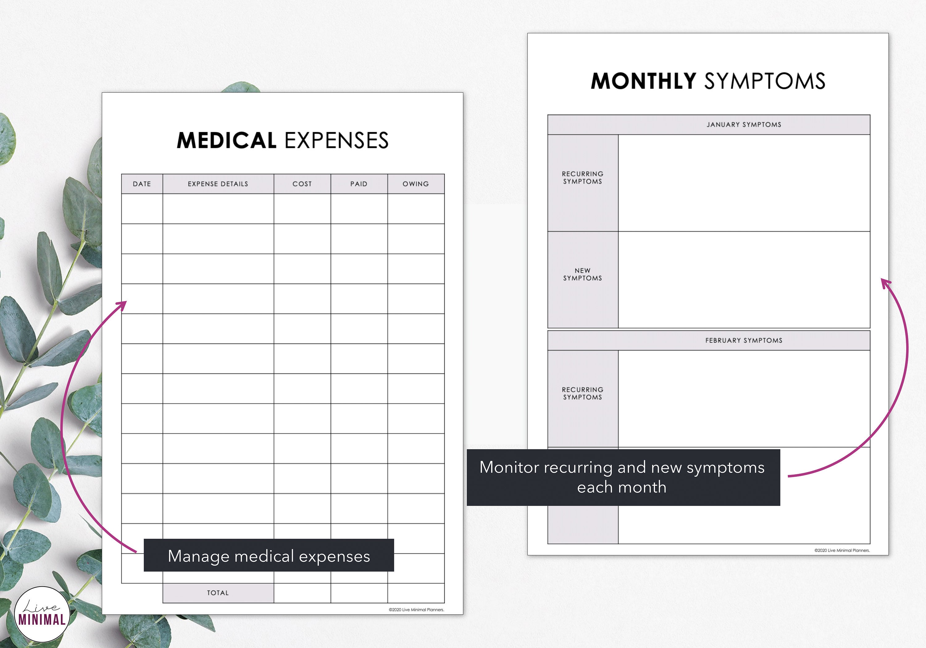 Medical Planner Chronic Illness Health Binder Printables - Etsy Australia