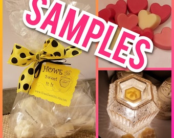 Sample of Beeswax Scents| Beeswax Melts Samples