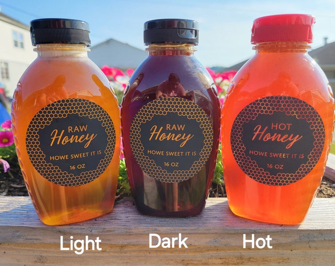 Raw Honey | Local Honey| West Virginia Honey | Hot Honey