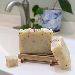 Handgemaakte zeep | Volledig natuurlijk | Koud verwerkt | Cadeaus en gunsten | Staven van 4,5 oz/4 oz
