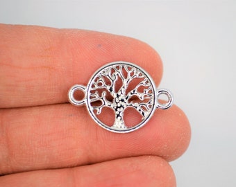10PCs Tree Of Life Wholesale Antiqued Silver Plated Pendant Charms C5574 10PCs Tree Of Life Wholesale Antiqued Silver Plated Pendant Charms C5574