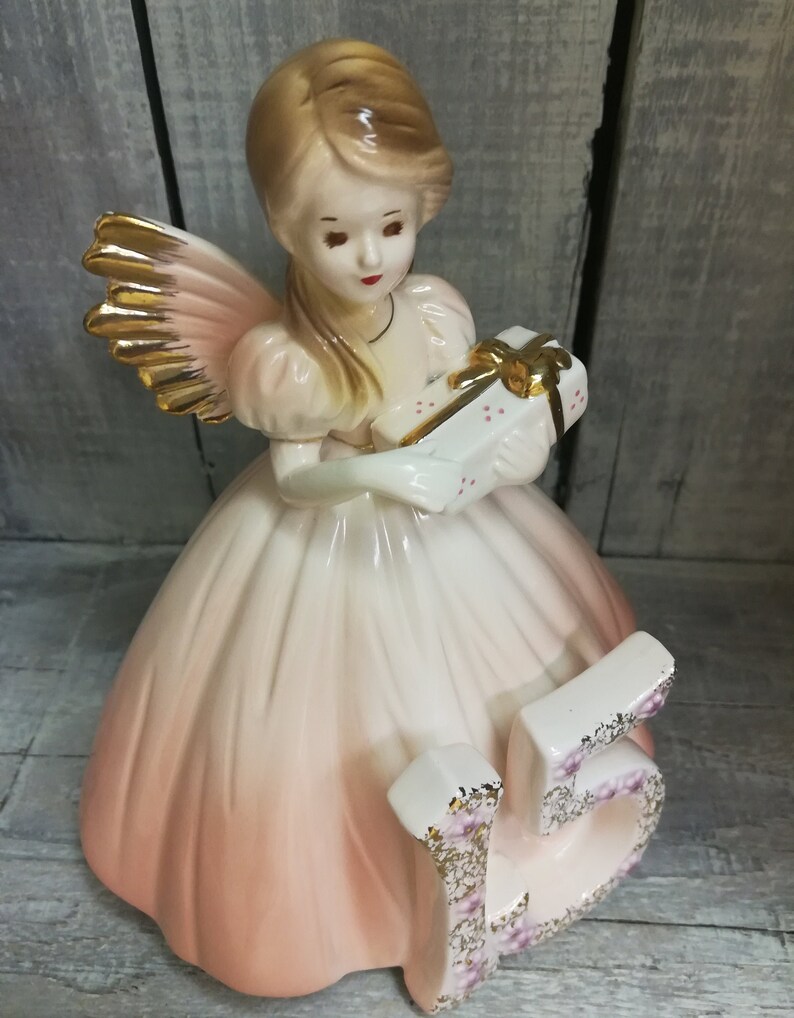 Josef Originals 15th Birthday Angel Vintage Figurine c. | Etsy