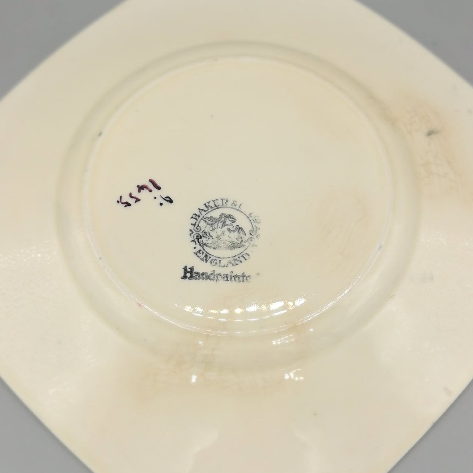 Rare W Baker & Co Ltd English Pottery Vintage Hand Painted Etsy