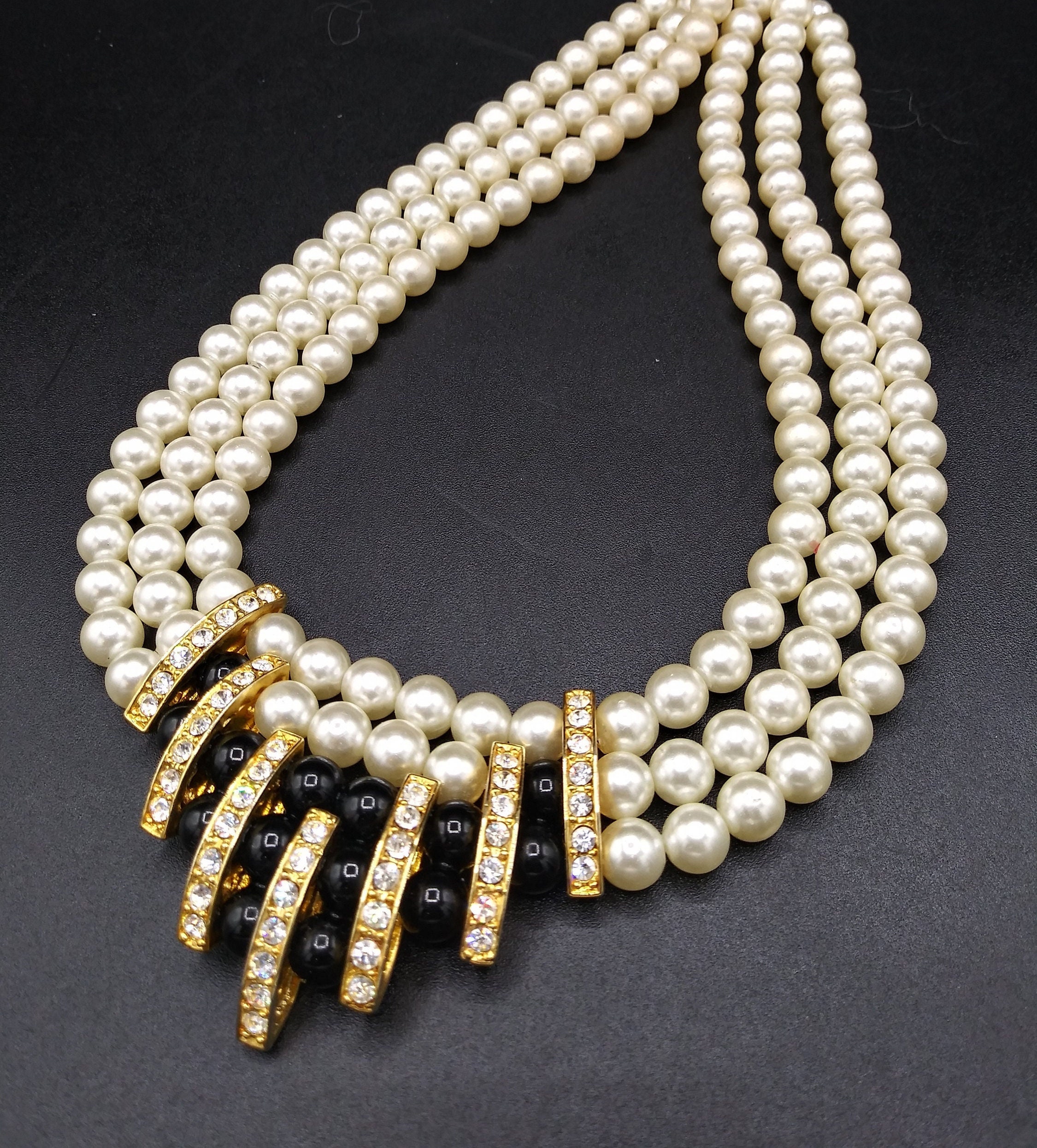 ネックレス・ペンダント Monday Edition / [MJxME] Pearl String Necklace Vintage 80's Fashion Necklace 18