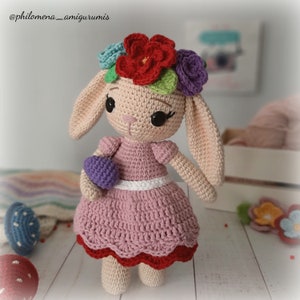 Crochet Pattern Rabbit Matilda Amigurumi PDF Tutorial