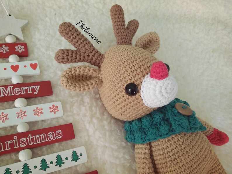 Reno Happy/ Patron amigurumi/ PDF/ Philomena Amigurumis | Etsy